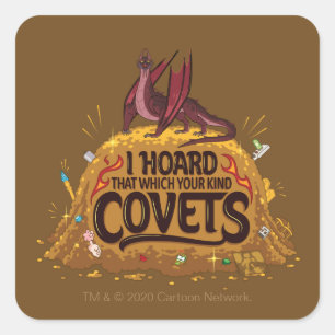 RICK AND MORTY™ Balthromaw's Hoard Square Sticker