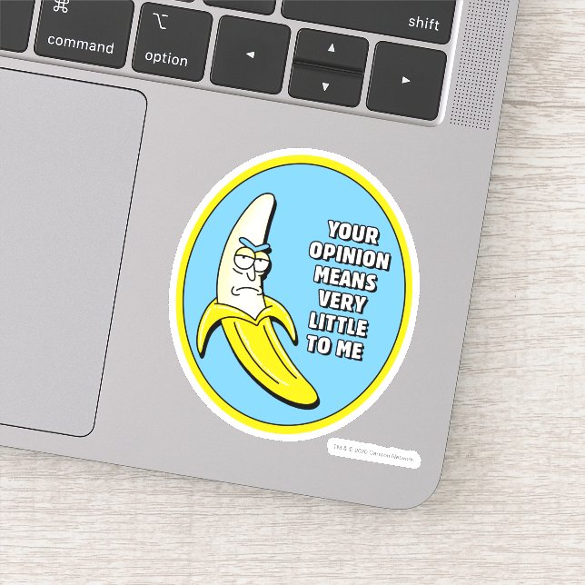 RICK AND MORTY™ | Banana Rick Badge (Detail)