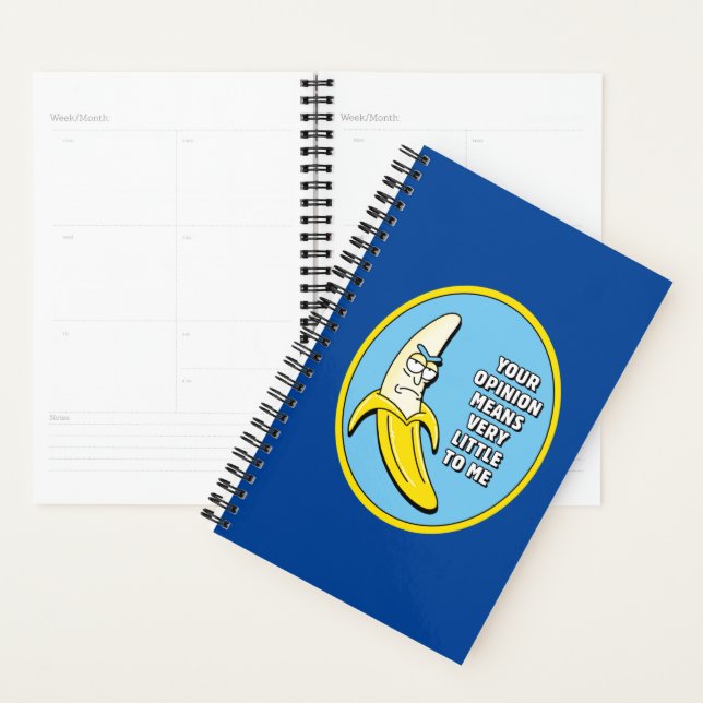 RICK AND MORTY™ | Banana Rick Badge Planner (Display)