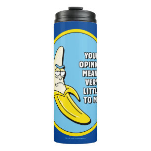 RICK AND MORTY™   Banana Rick Badge Thermal Tumbler