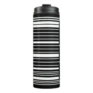 Rick and Morty Bar Code Graphic Thermal Tumbler