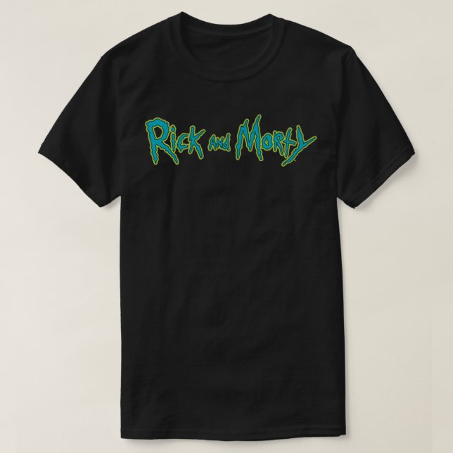 Rick and Morty Brian Allen Group Illustration 3rd  T-Shirt (Design Front)