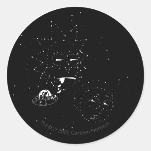 RICK AND MORTY™   Constellations Classic Round Sticker