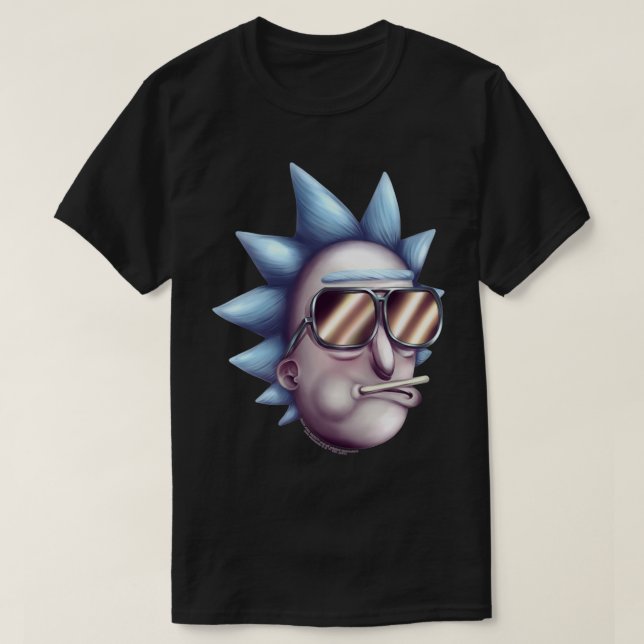 Rick and Morty Cool Rick alternate reality Pullove T-Shirt (Design Front)