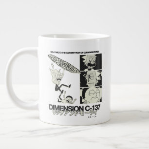 RICK AND MORTY™   Dimension C-137 Large Coffee Mug