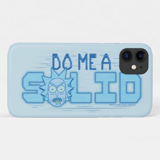 RICK AND MORTY™ | Do Me A Solid Case-Mate iPhone Case (Back (Horizontal))