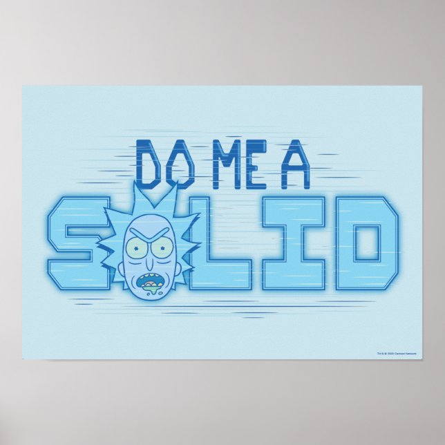 RICK AND MORTY™ | Do Me A Solid Poster (Front)