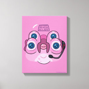 RICK AND MORTY™   DO NOT DEVELOP MY APP CANVAS PRINT