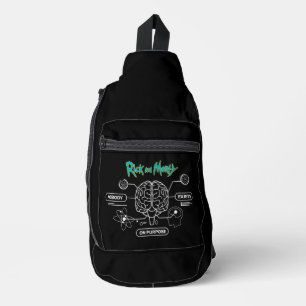RICK AND MORTY™ Download Backup Brain Sling Bag
