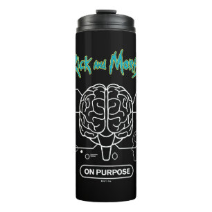 RICK AND MORTY™   Download Backup Brain Thermal Tumbler