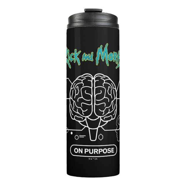 RICK AND MORTY™ | Download Backup Brain Thermal Tumbler (Front)