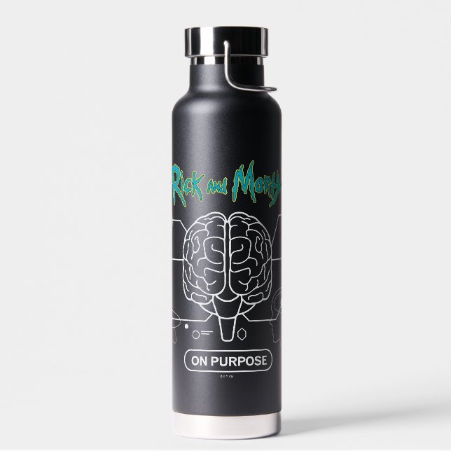 RICK AND MORTY™ | Download Backup Brain Water Bottle (Left)