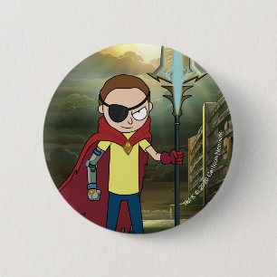 RICK AND MORTY™   Evil Morty 6 Cm Round Badge