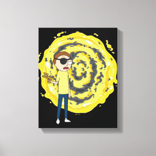 RICK AND MORTY™   Evil Morty Portal Canvas Print