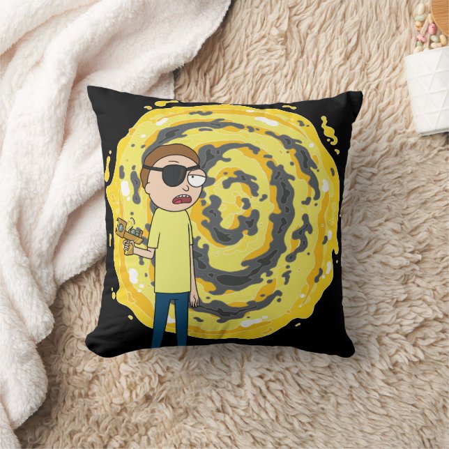 RICK AND MORTY™ | Evil Morty Portal Cushion (Blanket)