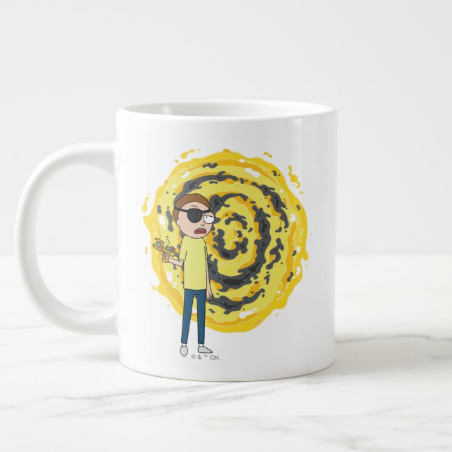 RICK AND MORTY™ | Evil Morty Portal Large Coffee Mug (Left)