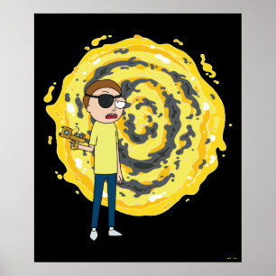 RICK AND MORTY™   Evil Morty Portal Poster