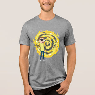 RICK AND MORTY™   Evil Morty Portal Tri-Blend Shirt
