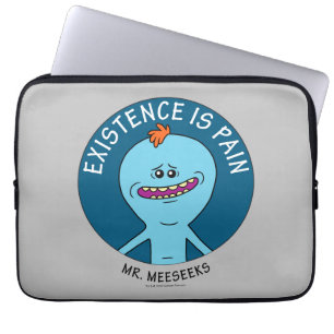 RICK AND MORTY™   Existence Is Pain Laptop Sleeve
