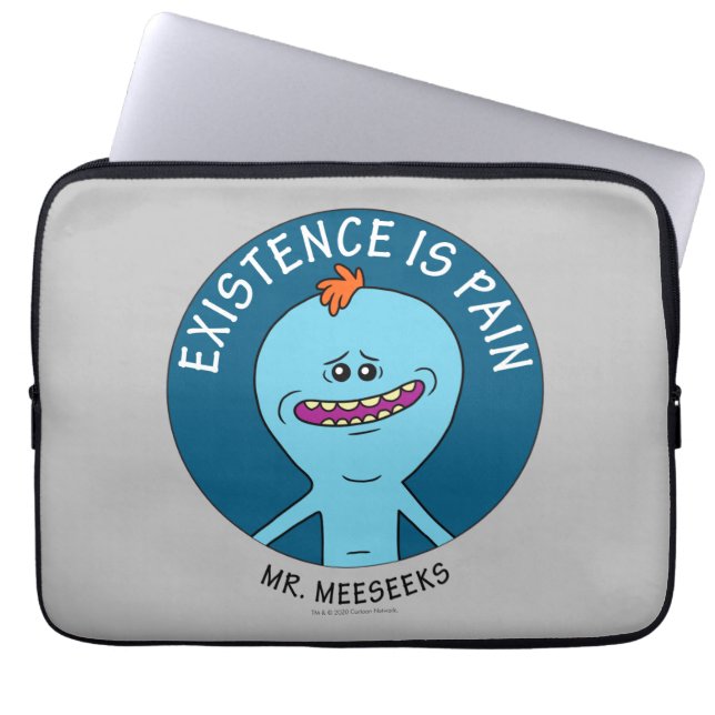 RICK AND MORTY™ | Existence Is Pain Laptop Sleeve (Front)