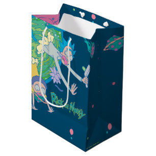 RICK AND MORTY™ Falling From Infected Portal Medium Gift Bag