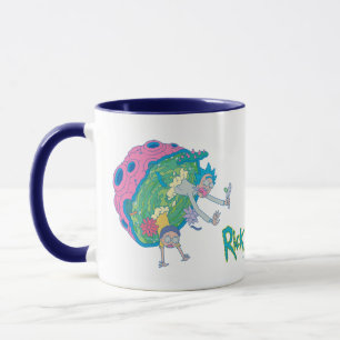 RICK AND MORTY™   Falling From Infected Portal Mug