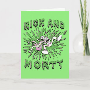 RICK AND MORTY™   Falling Into Acid Vat Card