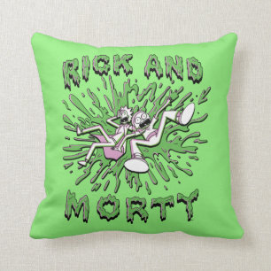 RICK AND MORTY™ Falling Into Acid Vat Cushion