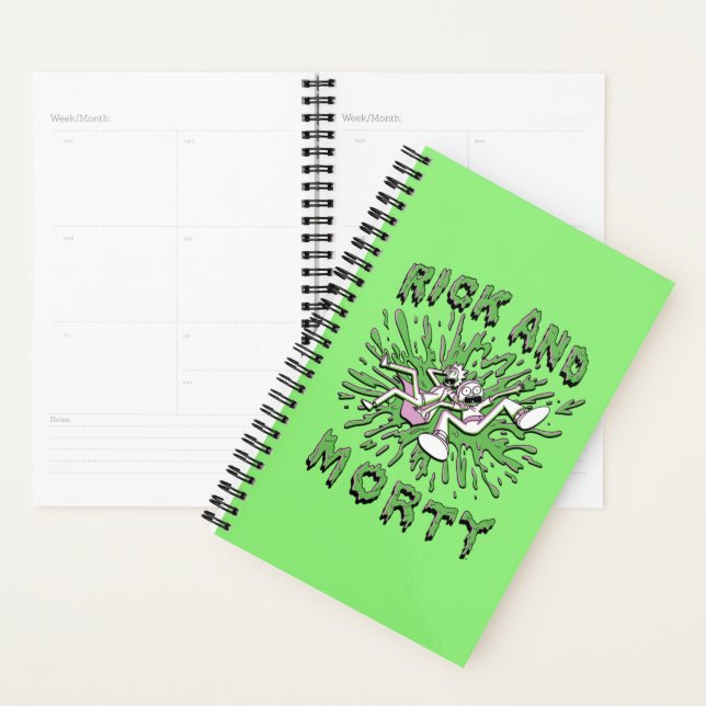 RICK AND MORTY™ | Falling Into Acid Vat Planner (Display)