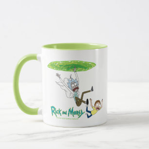 RICK AND MORTY™   Falling Out Of Portal Mug