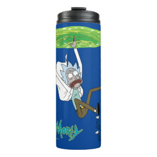 RICK AND MORTY™   Falling Out Of Portal Thermal Tumbler