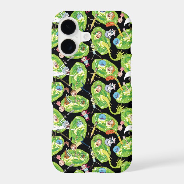 RICK AND MORTY™ | Falling Through Portals Pattern (Back)