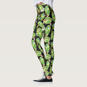 RICK AND MORTY™   Falling Through Portals Pattern Leggings