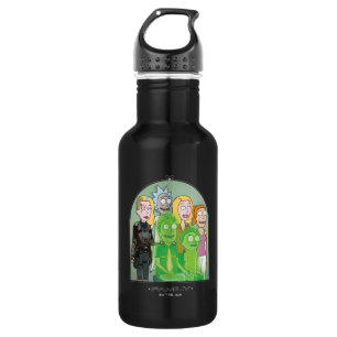 Rick and Morty Family Graphic 532 Ml Water Bottle