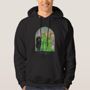 Rick and Morty Family Graphic Hoodie