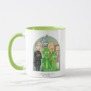 Rick and Morty Family Graphic Mug