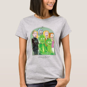 Rick and Morty Family Graphic T-Shirt