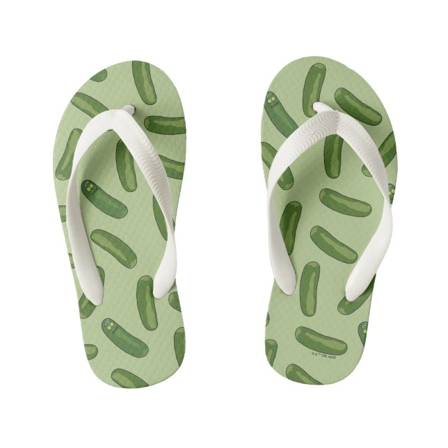 RICK AND MORTY™ | Flip The Pickle Kid's Flip Flops (Footbed)