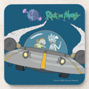 RICK AND MORTY™   Flying Off In Space Ship Coaster