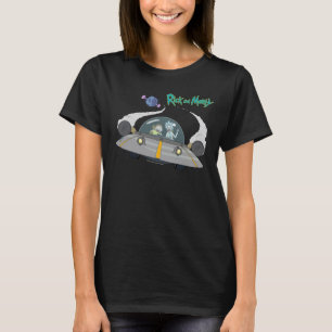 RICK AND MORTY™   Flying Off In Space Ship T-Shirt