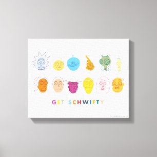 RICK AND MORTY™   Get Schwifty Canvas Print