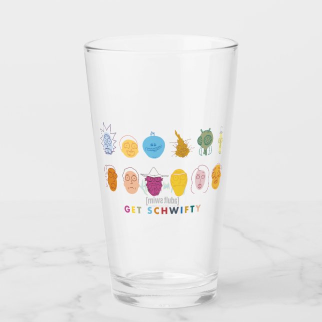 RICK AND MORTY™ | Get Schwifty Glass (Front)