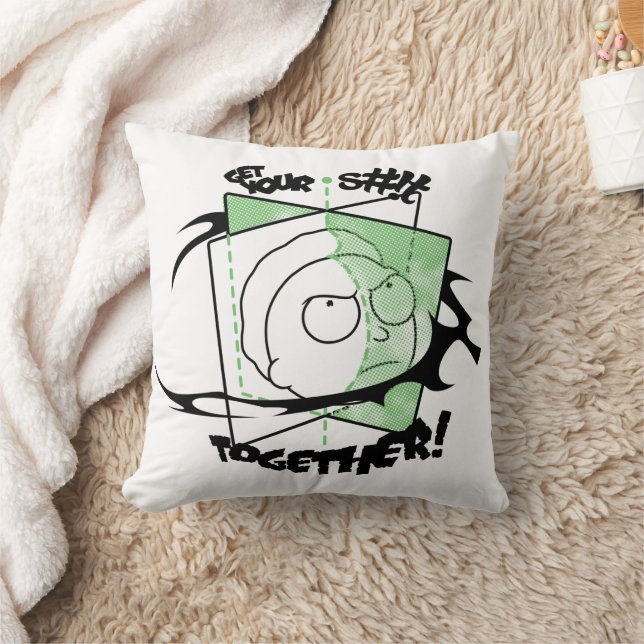 RICK AND MORTY™ | Get Your S#!t Together! Cushion (Blanket)