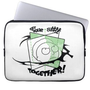 RICK AND MORTY™   Get Your S#!t Together! Laptop Sleeve