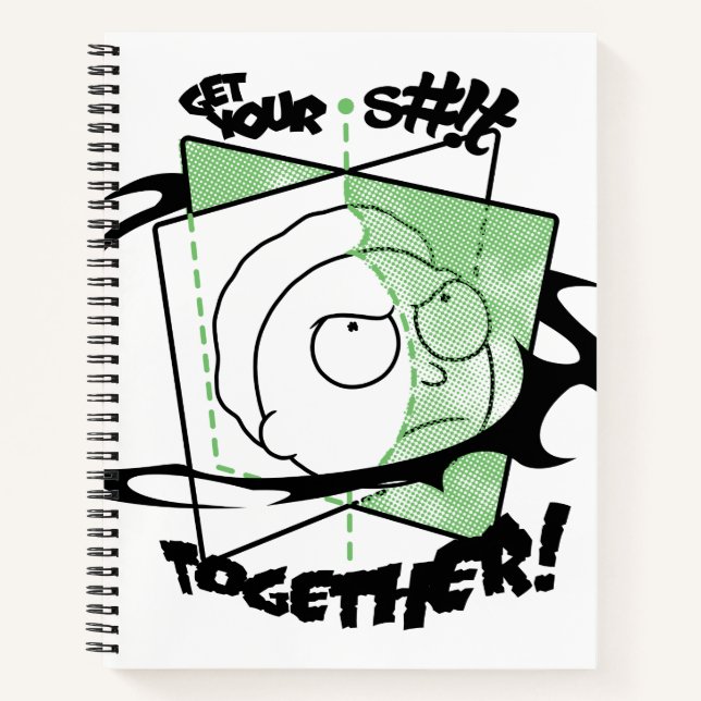 RICK AND MORTY™ | Get Your S#!t Together! Notebook (Front)