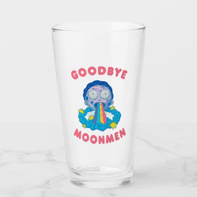 RICK AND MORTY™ | Goodbye Moonmen Glass (Front)