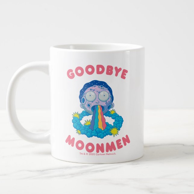 RICK AND MORTY™ | Goodbye Moonmen Large Coffee Mug (Left)