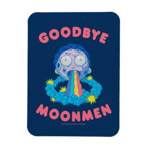 RICK AND MORTY™ Goodbye Moonmen Magnet