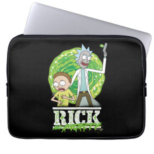 RICK AND MORTY™   Green Splash Laptop Sleeve