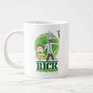 RICK AND MORTY™   Green Splash Large Coffee Mug